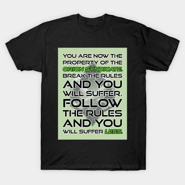 Property of the Orion T-Shirt by OrionLodubyal